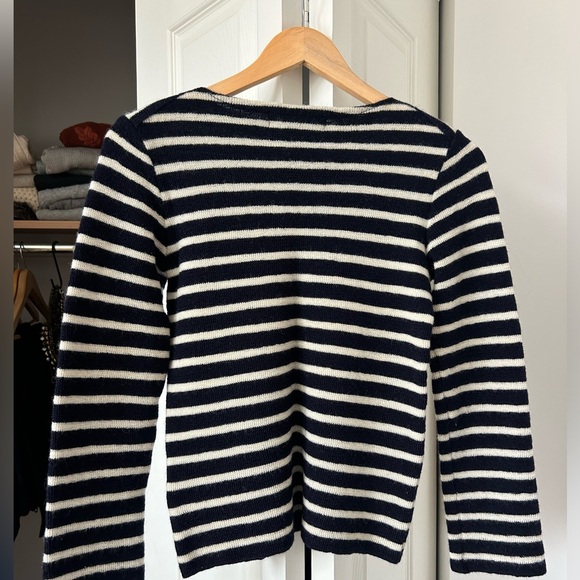 Comme des garçons PLAY 100% wool made in Japan striped sweater - Picture 5 of 5